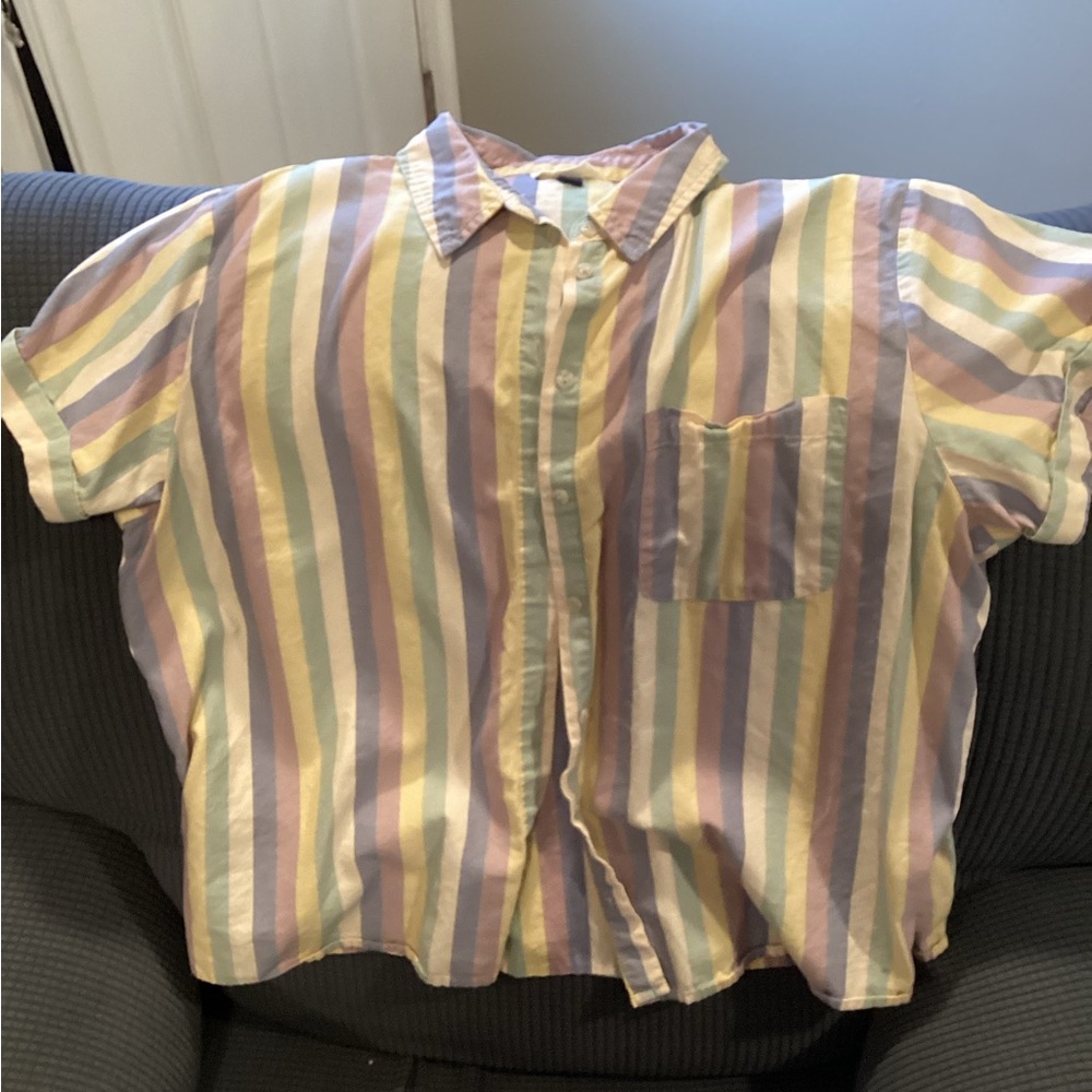 Striped Button up Shirt